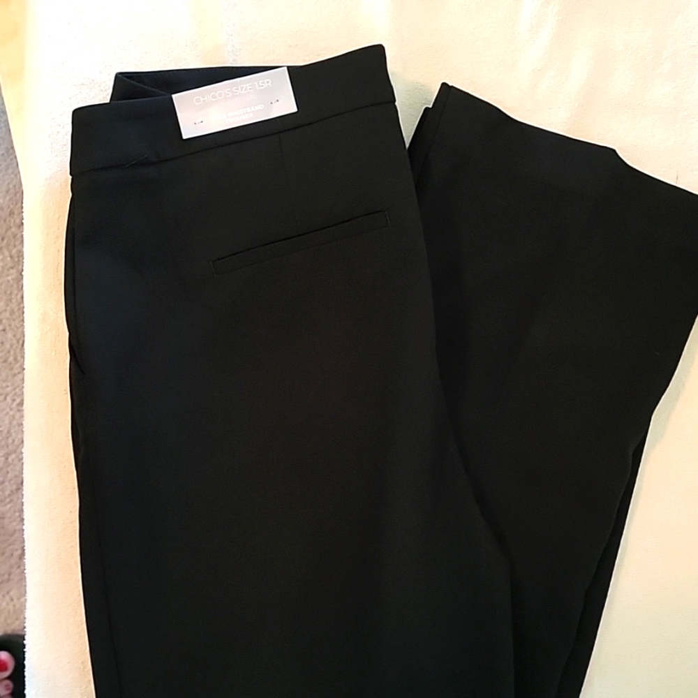 Chico's dress pants NWT black